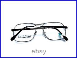 New VTG Lunettes Girard France Aviator Gunmetal Frame Eyeglasses 3110 52 20 140