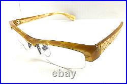 New Vintage ALAIN MIKLI AL 0831 0014 48mm Yellow Women's Eyeglasses Frame