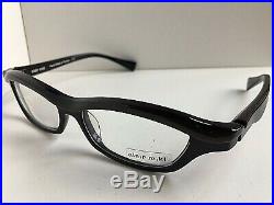 New Vintage ALAIN MIKLI AL 0933 0005 55mm Black Women's Eyeglasses Frame France