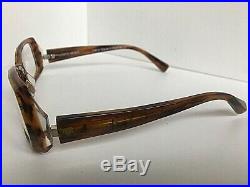 New Vintage ALAIN MIKLI AL 1003 0007 54mm Brown Women's Eyeglasses Frame France