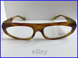New Vintage ALAIN MIKLI AL 1009 0011 56mm Havana Women's Eyeglasses Frame France