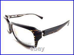 New Vintage ALAIN MIKLI AL 102802 57mm Havana Men's Eyeglasses Frame France