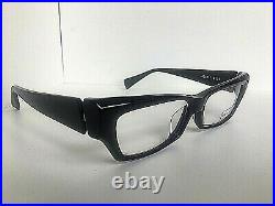 New Vintage ALAIN MIKLI AL 1211 0101 53mm Black Cats Eye Women's Eyeglasses