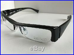 New Vintage ALAIN MIKLI PACT AL 0795 01 51mm Black Semi-Rimless Eyeglasses Frame