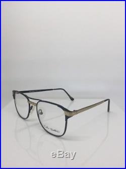 New Vintage Carlo Bellini Paris 7047 Eyeglasses C. Gold Plated & Black 54-22mm