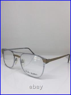 New Vintage Carlo Bellini Paris 7047 Eyeglasses C. Silver & Gold Plated 56-22mm