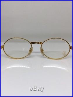 New Vintage Cartier Saint Honore Limited Series Eyeglasses With Sapphire 1980s