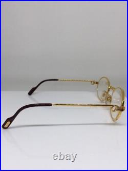 New Vintage Cartier Saint Honore Limited Series Eyeglasses With Sapphire 49-18mm