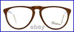 New Vintage EAST WOOD by VENDOME 955/PY56-18/05 54mm Wooden Eyeglasses France