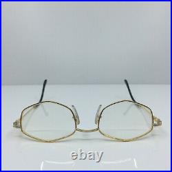 New Vintage FRED Lunettes BELLE ILE Bicolore Gold C. 001 Eyeglasses 47mm France