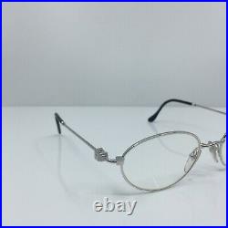 New Vintage FRED Lunettes Hebrides Platinum Eyeglasses Force 10 Made France 51mm