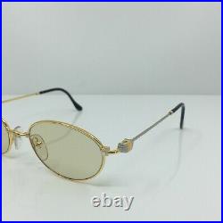 New Vintage FRED Lunettes Hebrides Sunglasses C. 001 Gold Bicolore 51mm France
