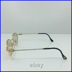 New Vintage FRED Lunettes Hebrides Sunglasses C. 001 Gold Bicolore 51mm France