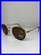 New Vintage FRED Lunettes Ouragan Gold Bicolore C. 001 Sunglasses 53mm France
