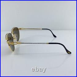New Vintage FRED Lunettes Paris Sunglasses Alize C. BiColore JJ Force 10 59-16mm