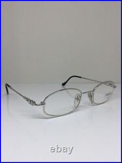 New Vintage FRED Lunettes Seychelles Eyeglasses C. Platinum Platine 49mm France
