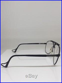 New Vintage Jean Claude Killy 473 Aviator Eyeglasses M. 473 Matte Black France