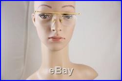 New Vintage Sthenos Demain Paris Gold Plated Eyeglasses