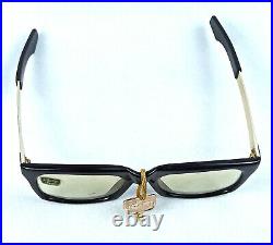 Nos Iom Rosalux Sunglasses Gold Filled G12 Vintage 50s France Made 135-5 1/4