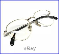 OCCHIALI CARTIER COLISEE T8100233 VINTAGE EYEWEAR PLATINUM PLATED 1990's