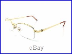 Occhiali Cartier Semi T-eye T8100609 18kt Gold Plated Frame Eyeglasses