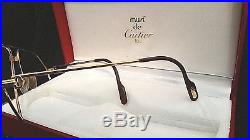 ONE Cartier Aviator Glass Frame 18K Gold finish 100% AUTHENTIC & NEVER WORN