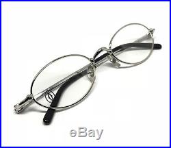 Occhiali Cartier Mizar T8100583 Vintage Eyewear Glasses Platinum Plated