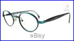 Orig 90s Vintage ALAIN MIKLI Eyeglass FRAME hand made France 46-21 NOS unworn