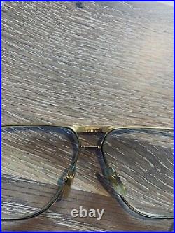 Original gold Cartier Glasses (mens) with genuine Cartier case and cloth