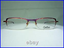 Oxibis eyeglassesTitanium half rim oval square frames men women NOS vintage rare