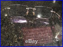 Pair Of Fred 140 Winch 001 Made In France Eye Glasses Vtg Prescription 2 Tone