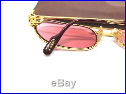 RARE! CARTIER MUST LAQUE Vintage Eyeglasses / Sunglasses with Case! Vendome