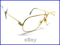 RARE! CARTIER TANK 1988 62-12 140 Vintage Eyeglasses / Sunglasses Vendome