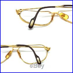 RARE! CARTIER TANK 59-12 135 Vintage Eyeglasses / Sunglasses santos Vendome