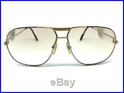 RARE! CARTIER TANK Vintage Eyeglasses / Sunglasses santos Vendome Silver Gold