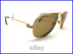 RARE! CARTIER TANK Vintage Eyeglasses / Sunglasses with BOX! Santos Vendome