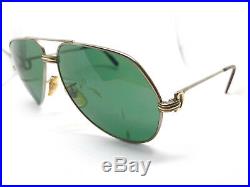 RARE! CARTIER Vendome Louis Silver Gold Vintage Eyeglasses / Sunglasses