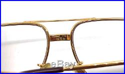 RARE! CARTIER Vendome Louis Vintage Eyeglasses / Sunglasses with Case! Santos