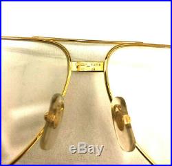 RARE! CARTIER Vendome SANTOS 1983 Vintage Eyeglasses / Sunglasses with Case