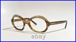 RARE VINTAGE MARTINE bY KUNO Eyeglasses WithRhinestones MADE IN FRANCE