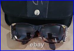 RARE Vintage EMMANUELLE KHANH Eyeglasses Sunglasses EK 1601 TOR 18 Jewels France