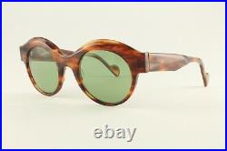 Rare Authentic Anne Et Valentin Signoret 0930 Tortoise Green 47mm Sunglasses