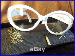 Rare Designer vintage EMMANUELLE KHANH eyeglasses with case pristine condition