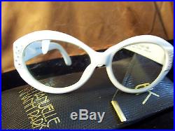 Rare Designer vintage EMMANUELLE KHANH eyeglasses with case pristine condition