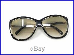 Rare Ted Lapidus TL 17 01 Vintage Eyeglasses Sunglasses Frames Black Gold Rx