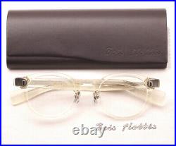 Reprint 1950s Vintage French Wellington Glasses Frame Acetate Panto Japan New