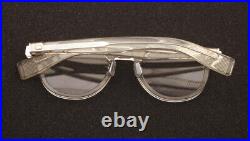 Reprint 1950s Vintage French Wellington Glasses Frame Acetate Panto Japan New