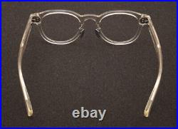 Reprint 1950s Vintage French Wellington Glasses Frame Acetate Panto Japan New