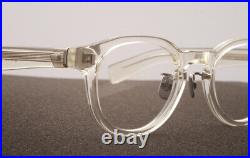 Reprint 1950s Vintage French Wellington Glasses Frame Acetate Panto Japan New