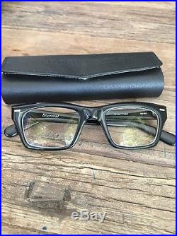 Retrospecs & Company Genuine Vintage Eyeglass Frames Black Brummel France